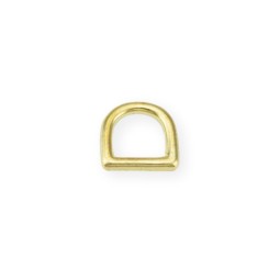 Півкільце СВІТЛА ЛАТУНЬ 13х13х3 мм SB